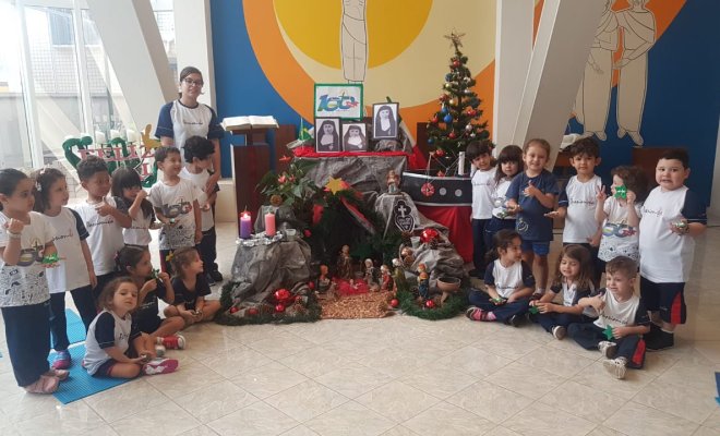 2019 - Celebrao de Natal na Capela com o Maternal I e II