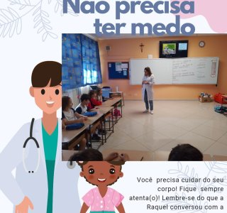 2024 - 2s Anos - Visita das enfermeiras Raquel e Camila - So Paulo da Cruz