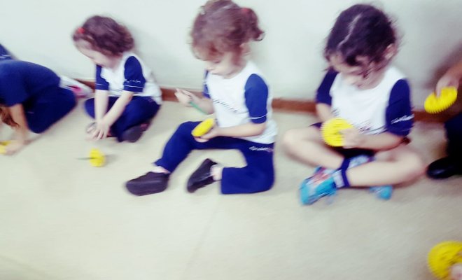 2019 - Maternal II aprendendo a brincar com pio na Robtica