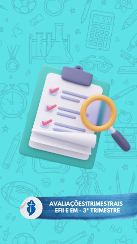 Horrios das avaliaes do 3 trimestre - EFII e EM So Paulo da Cruz