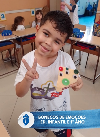 Bonecos de emoes - Ed. Infantil e 1 Ano So Paulo da Cruz