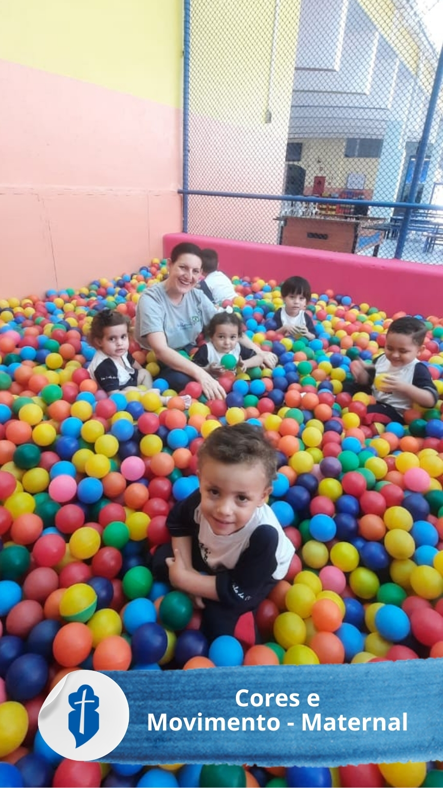 Cores e Movimento com o Maternal S�o Paulo da Cruz