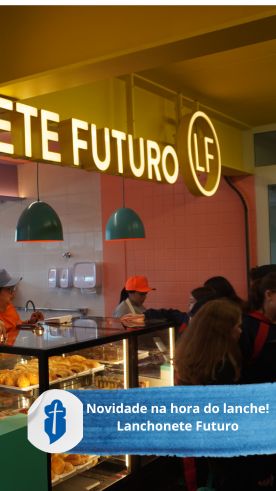 Novidade na hora do lanche! Lanchonete Futuro So Paulo da Cruz