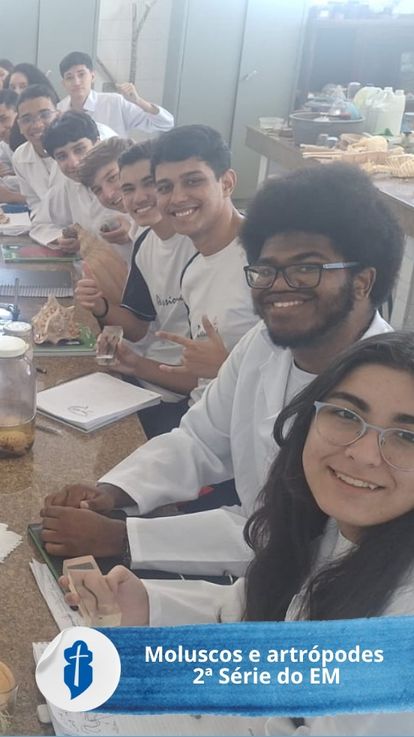 Moluscos e artr�podes - 2� S�rie do Ensino M�dio S�o Paulo da Cruz
