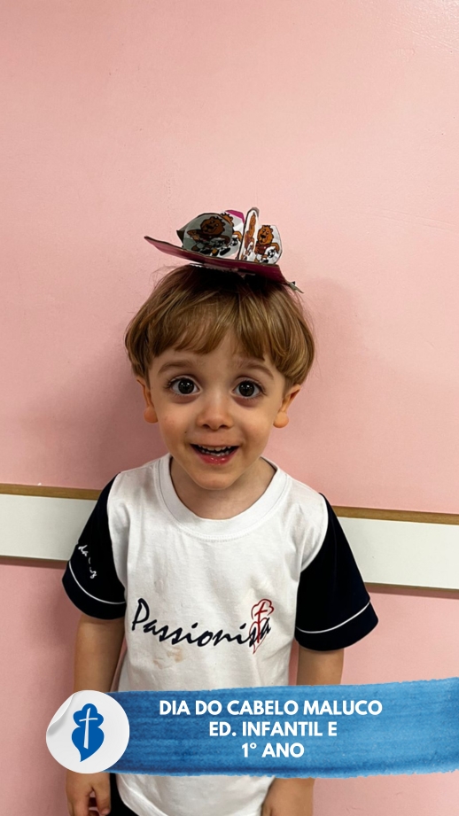 Cabelo Maluco com a Educao Infantil e 1 Ano So Paulo da Cruz