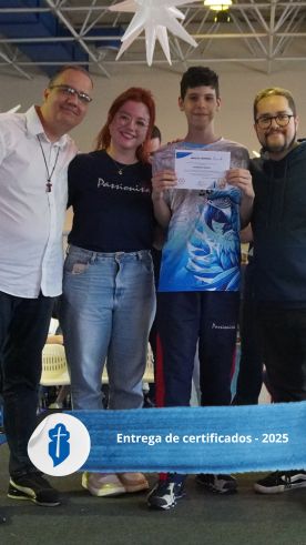 Entrega de certificados - 2025 So Paulo da Cruz
