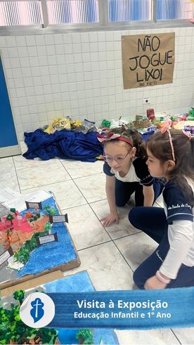 Visita  Exposio dos Educandos do Educador ngelo - Educao Infantil e 1 Ano So Paulo da Cruz
