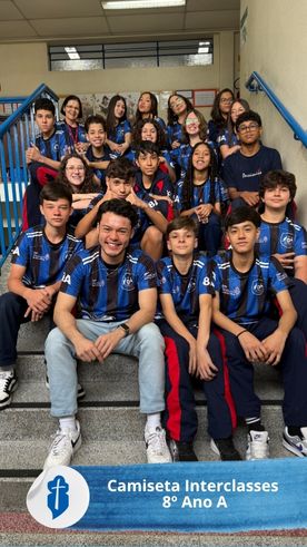 Camiseta Interclasses - 8� Ano A S�o Paulo da Cruz