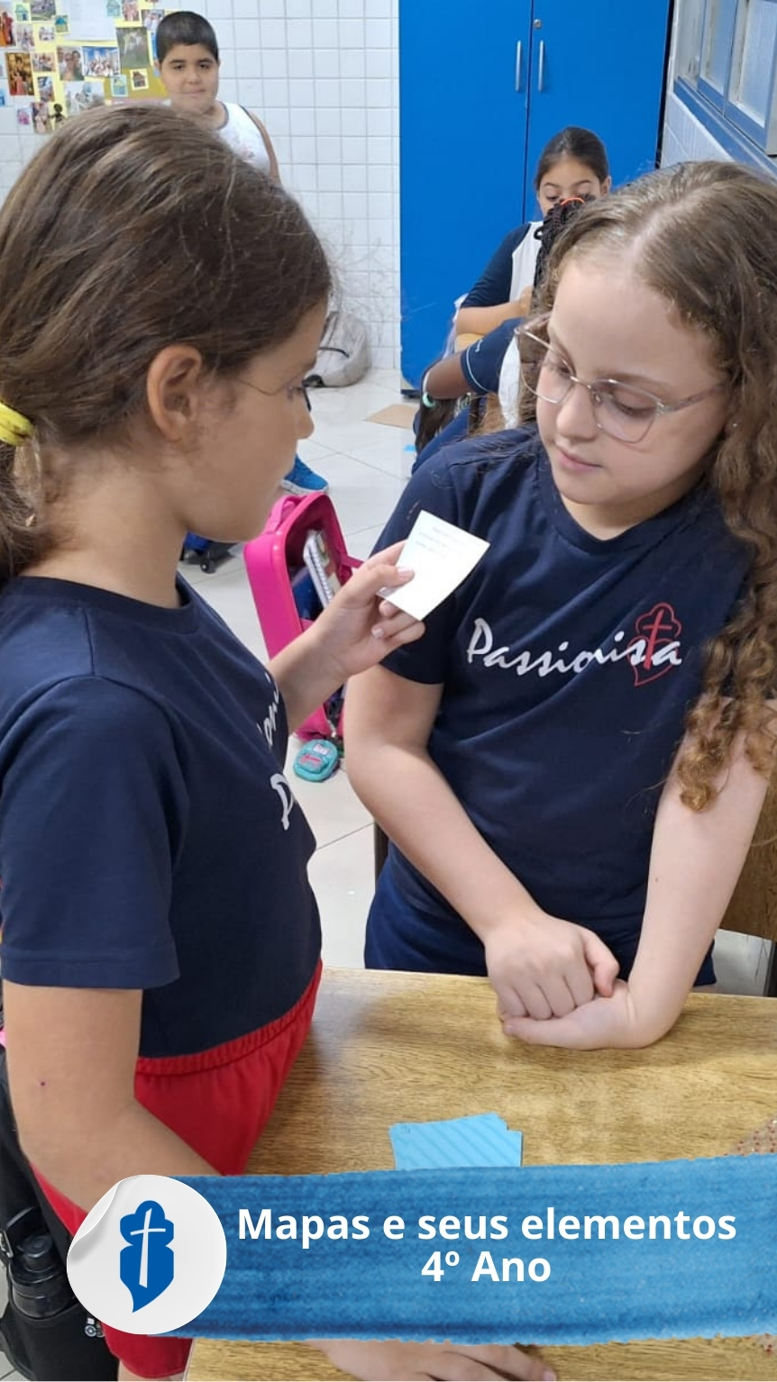 Mapas e seus elementos - 4� Ano S�o Paulo da Cruz