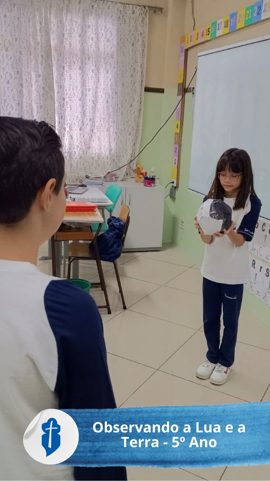 Observando a Lua e a Terra - 5� Ano S�o Paulo da Cruz