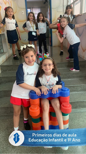 Primeiros dias de aula - Educao Infantil e 1 Ano So Paulo da Cruz