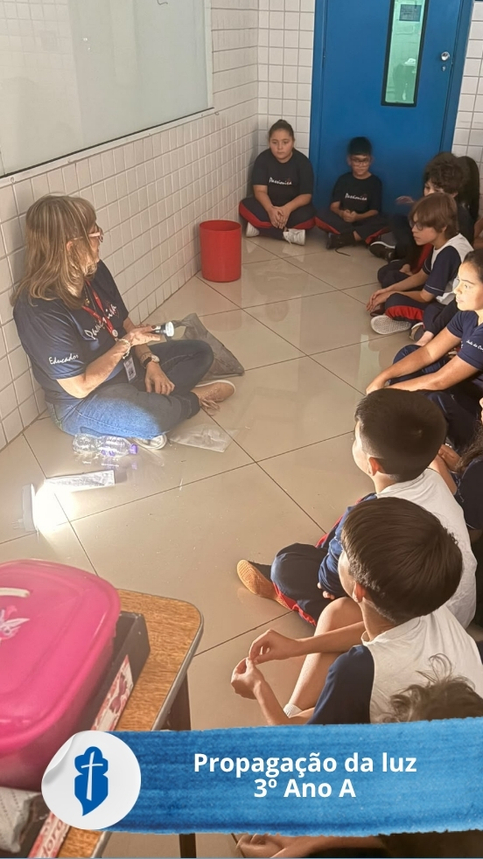 Propaga��o da luz - 3� Ano S�o Paulo da Cruz