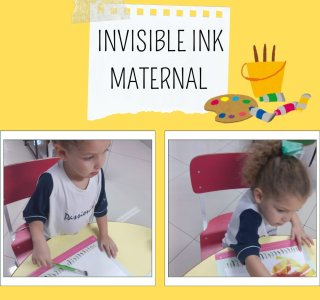 2024 - Tinta invisvel - Invisible paint - Maternal