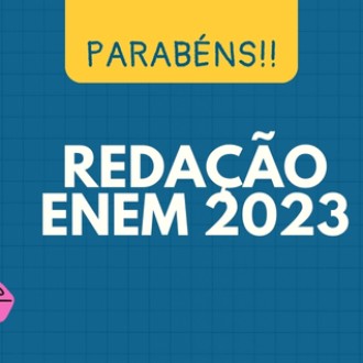 Redao ENEM 2023 - Treineiros - So Paulo da Cruz