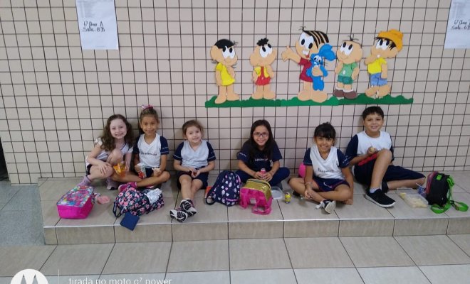 2020 - A hora do lanche do Ensino Fundamental I  muito especial!