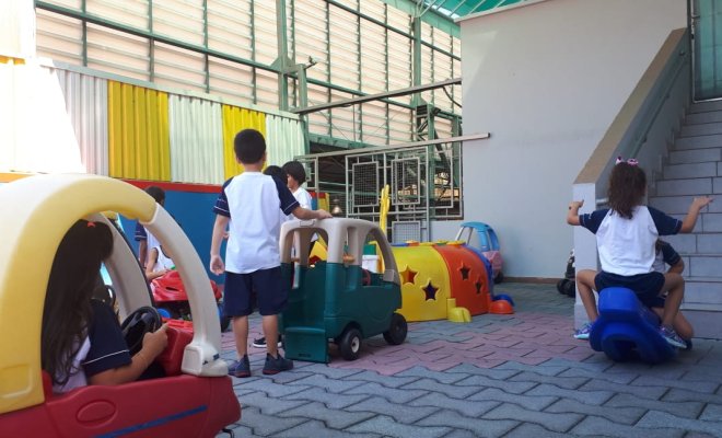 2019 - Muita diverso no parque com os educandos do Ciclo II - Estao Passio!