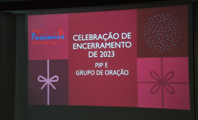 2023 - Encerramento da PJP (Pastoral da Juventude Passionista) e Grupo de Orao