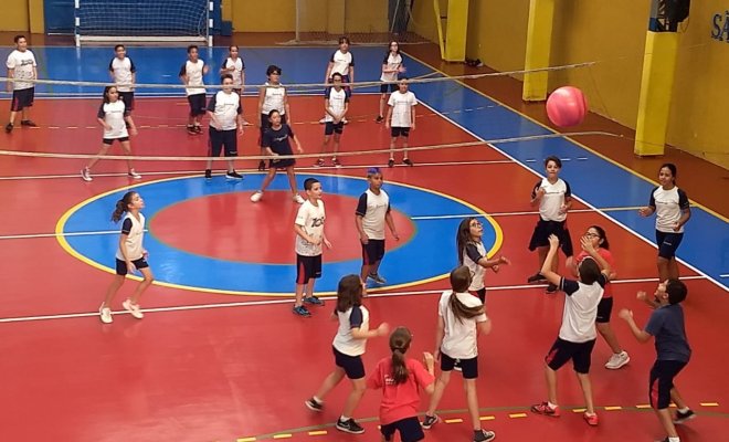 2019 - 6 e 9 Ano - Educao Fsica - Voleibol - Educador Mario