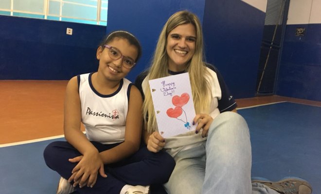 2019 - Momentos de carinho com a Educadora Juliana - SAE