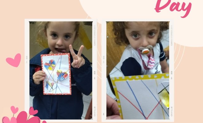 2024 - Integrated Art and English activity: Valentine's Day - Kindergarten