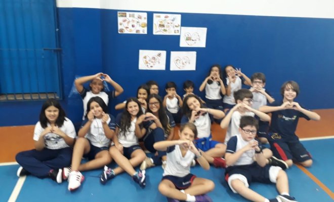 2019 - 5 Ano A e B - Semana da Nutrio - Educadora Cidinha