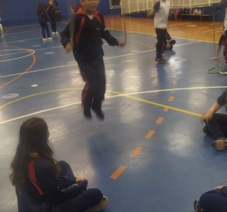 2022 - Atividade interdisciplinar na aula de Educação Física - 5º Ano A, B e C - São Paulo da Cruz